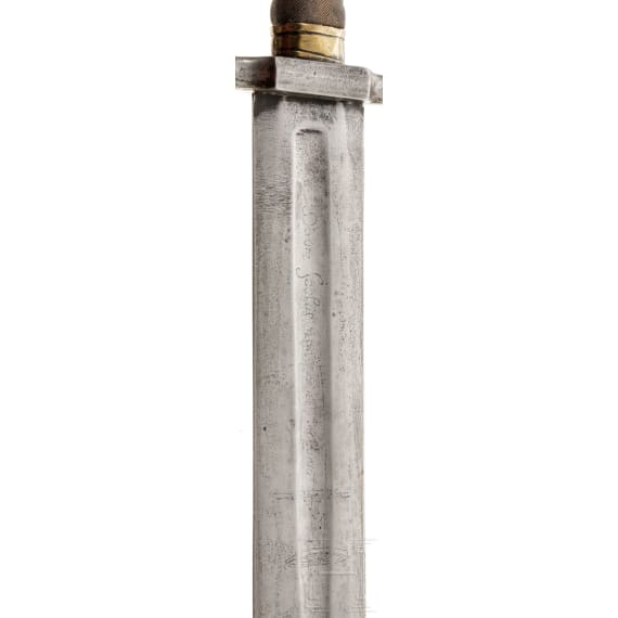 An executioner's sword, historicism in the style of the 17th century
