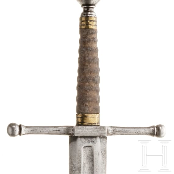 An executioner's sword, historicism in the style of the 17th century