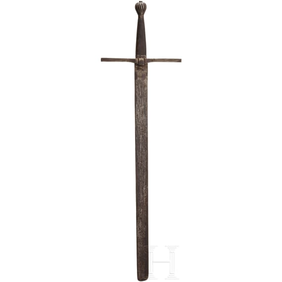 An executioner's sword, collectors replica in the style of the 17th century, 20th century