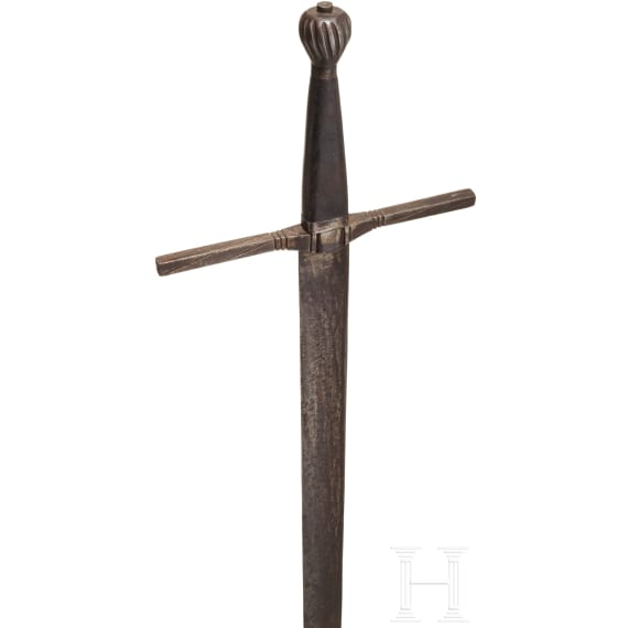 An executioner's sword, collectors replica in the style of the 17th century, 20th century