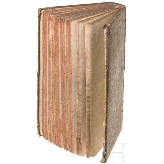 A German book publishing old letters on inquisition, dated 1793