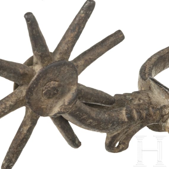 Three wheel spurs, 17th to 19th century