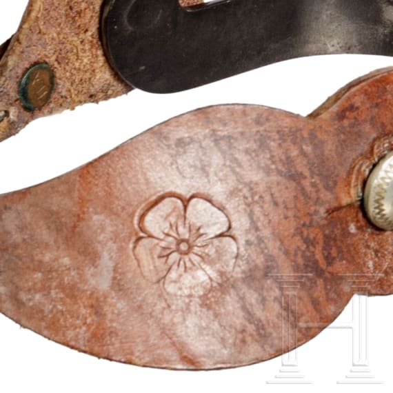 A collection of US American and Mexican spurs, 19th/20th century
