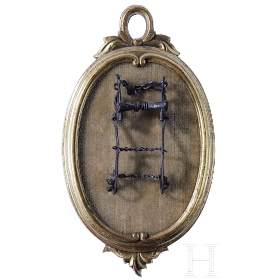 A French miniature bridle in the style of circa 1600, 2nd half of the 19th century