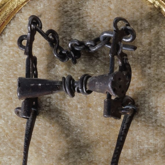 A French miniature bridle in the style of circa 1600, 2nd half of the 19th century