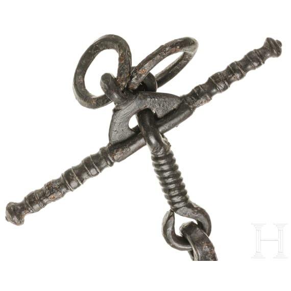 An Eastern European wrought-iron bridle, 7th/8th century