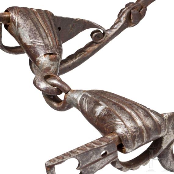 Iron bridle, France/Italy, 17th century