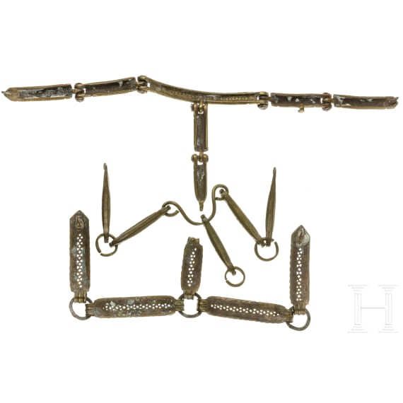 Three parts of a Balkan harness, 19th/20th century
