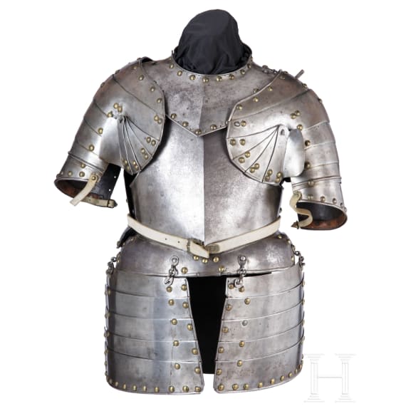 A pikesman's suit of armour, 16th/17th century