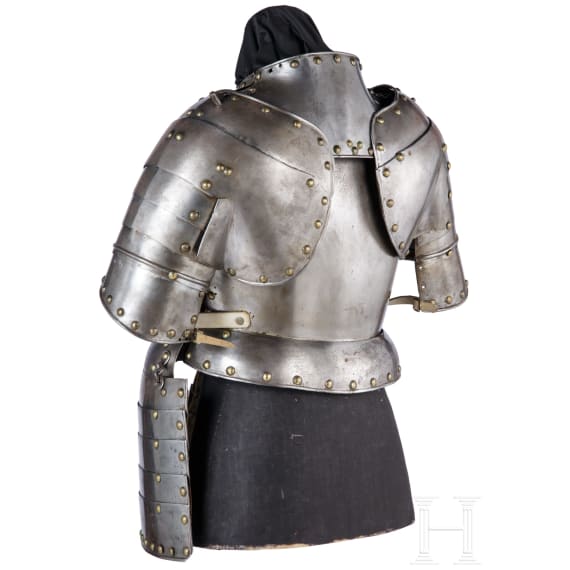 A pikesman's suit of armour, 16th/17th century