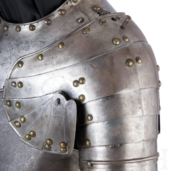 A pikesman's suit of armour, 16th/17th century