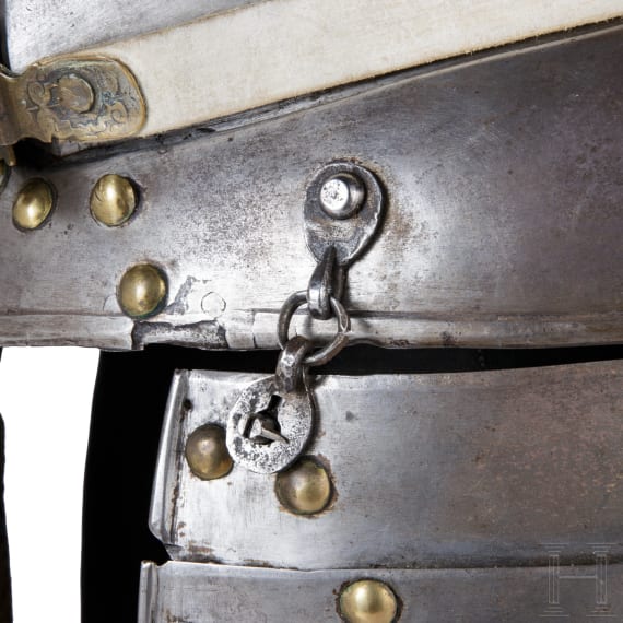 A pikesman's suit of armour, 16th/17th century