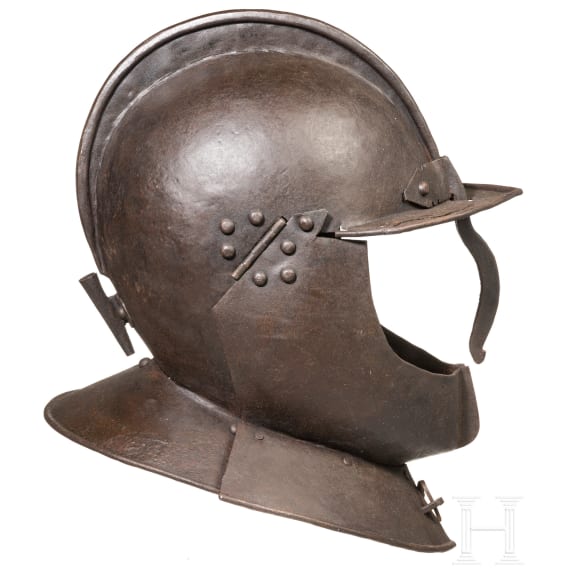 A German cuirassier's helmet in 1620s style