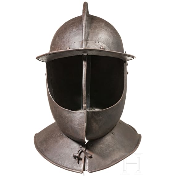 A German cuirassier's helmet in 1620s style