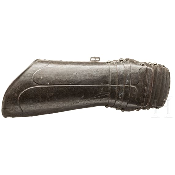 A German right-hand gauntlet, circa 1580