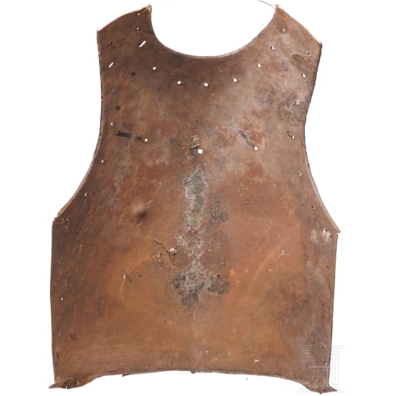 A breastplate, probably German, 18th century