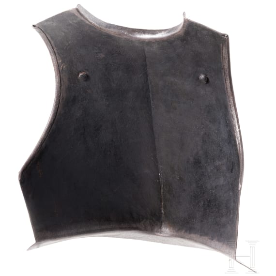 A Flemish breastplate, early 18th century