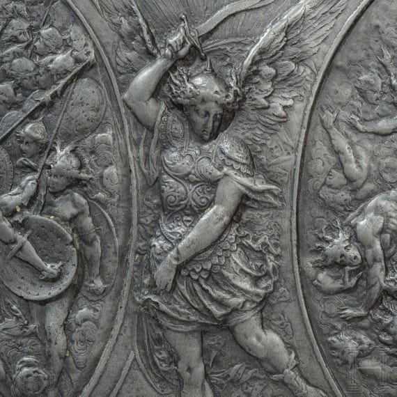 A reproduction of the Milton shield by Leonard Morel-Ladeuil, 20th century