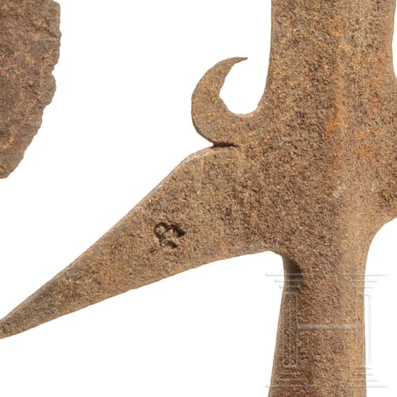 Three German halberd blades, 17th century