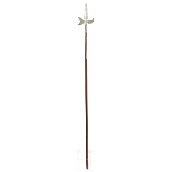 A German halberd, mid-18th century