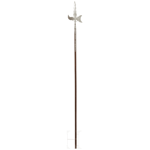 A German halberd, mid-18th century