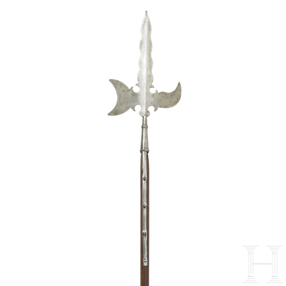 A German halberd, mid-18th century
