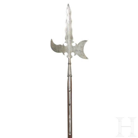 A German halberd, mid-18th century