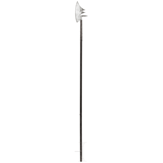 A halberd, collector's replica in the style of the 15th/16th century