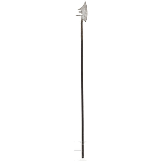 A halberd, collector's replica in the style of the 15th/16th century