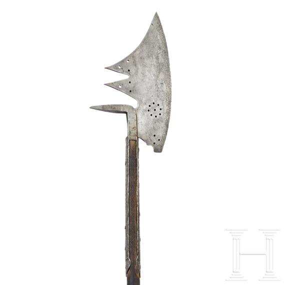 A halberd, collector's replica in the style of the 15th/16th century