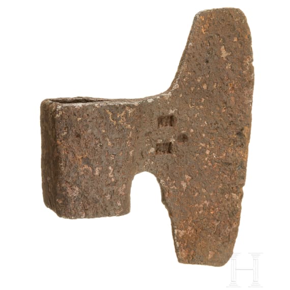 A German axehead, 13th century