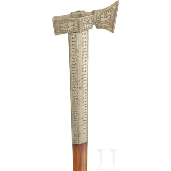A Hungarian parade axe, 19th/20th century