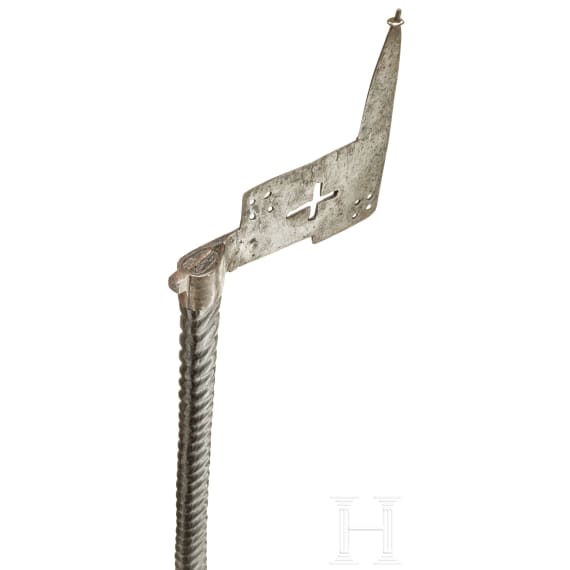 A Saxonian miner's axe, 17th/18th century