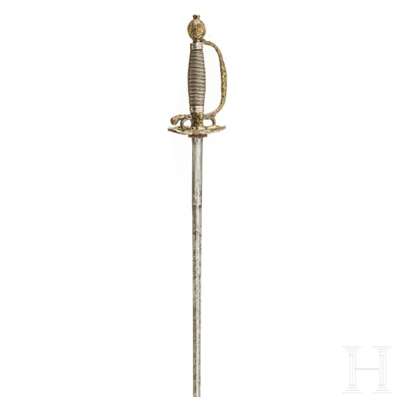 A French small sword, circa 1760