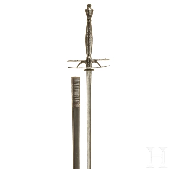 An English small sword, circa 1800