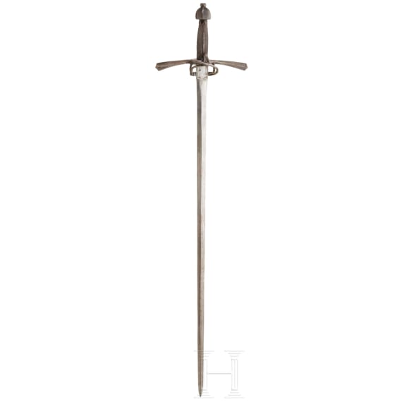 A rapier in the Saxon style of circa 1580, historicism, put together from old parts