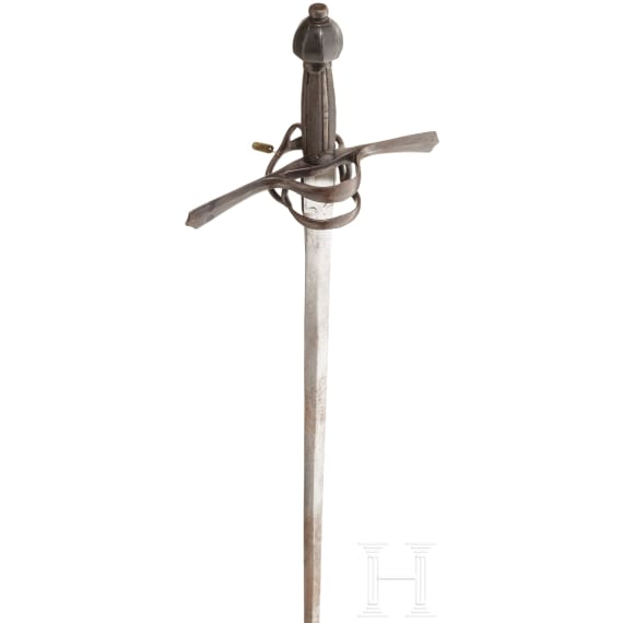 A rapier in the Saxon style of circa 1580, historicism, put together from old parts