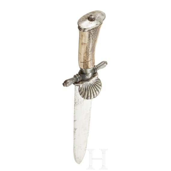 A Viennese hunting hanger, 2nd half of the 18th century