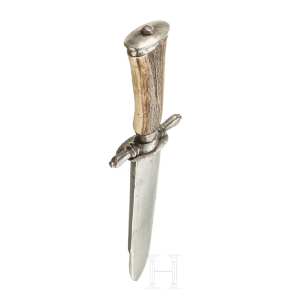 A Viennese hunting hanger, 2nd half of the 18th century