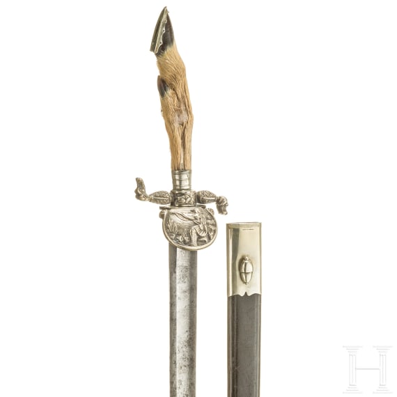 A German hunting hanger, early 20th century