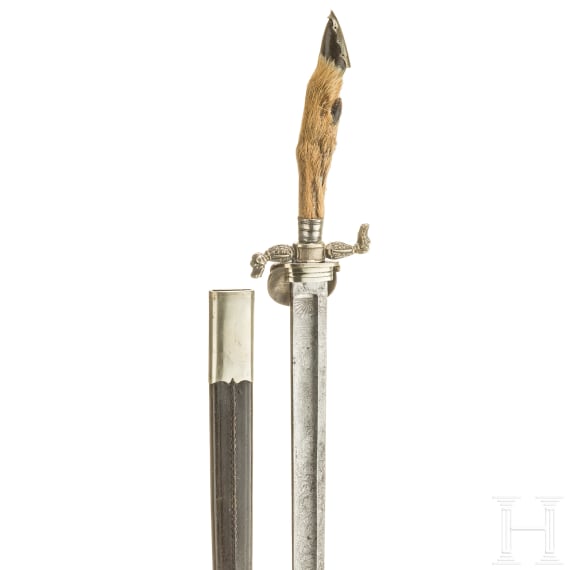 A German hunting hanger, early 20th century