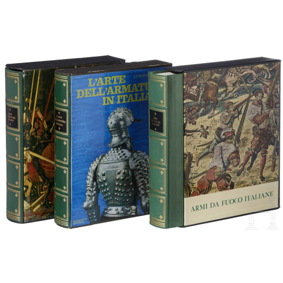 Three standard works on Italian arms and armour