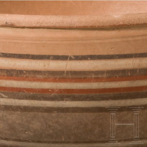 Bemalte Daunische Terrakottaschale, 5. Jhdt. v. Chr.