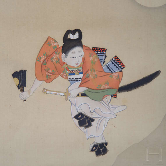 Kakemono, Japan, Meiji-Periode