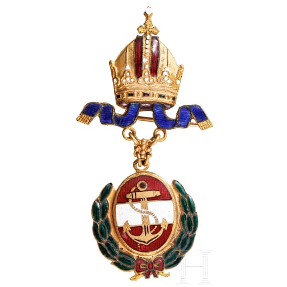A badge of honour of the Austrian Fleet Society