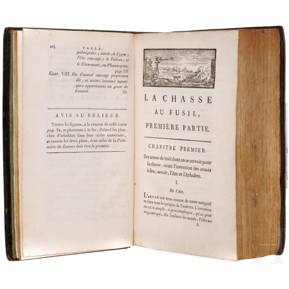 Gervais Fran&ccedil;ois Magn&eacute; de Marolles, "La Chasse Au Fusil" with "Suppl&eacute;ment", Paris, 1788/1791