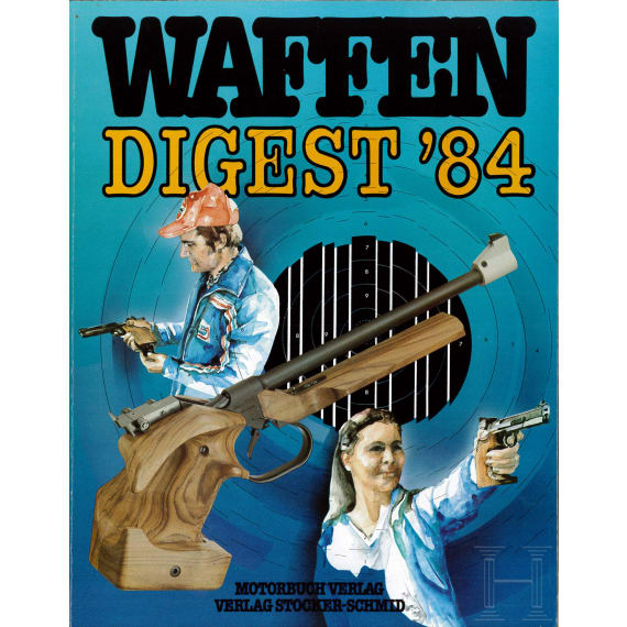 11x Waffen Digest, 5x Gun Collector's Digest, 2x Schuss und Waffe, 1x Guns of the World