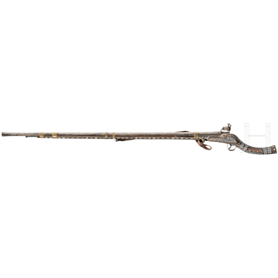 An Afghan djezail, dated 1802