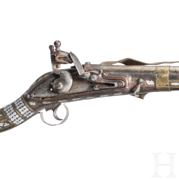 An Afghan djezail, dated 1802