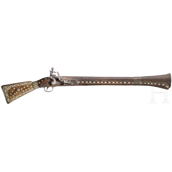 An Afghan flintlock blunderbuss, 19th century